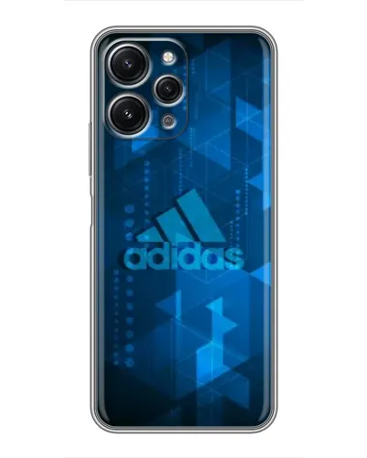 Чехол для Xiaomi Redmi 12 (5G) с картинкой «Adidas Sport Art»