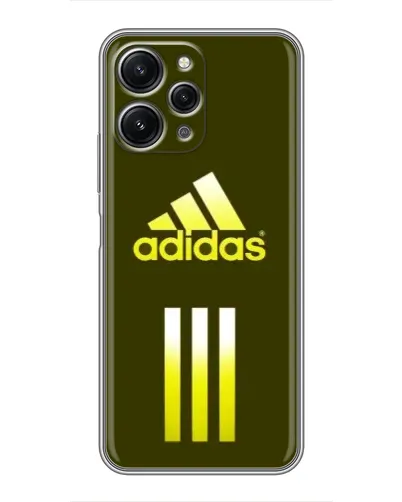 Чехол для Xiaomi Redmi 12 (5G) с картинкой «Оливковый градиент Adidas»