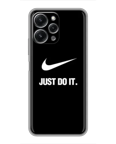 Чехол для Xiaomi Redmi 12 (5G) с картинкой «Классический принт Nike» Чехол для Xiaomi Redmi 12 (5G) с картинкой «Классический принт Nike»