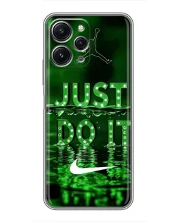 Чехол для Xiaomi Redmi 12 (5G) с картинкой «Зеленый неоновый Nike» Чехол для Xiaomi Redmi 12 (5G) с картинкой «Зеленый неоновый Nike»