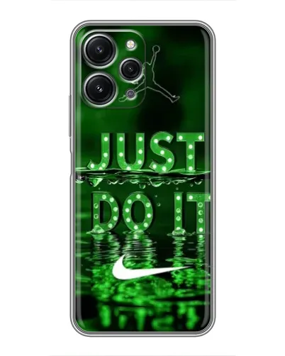 Чехол для Xiaomi Redmi 12 (5G) с картинкой «Зеленый неоновый Nike» Чехол для Xiaomi Redmi 12 (5G) с картинкой «Зеленый неоновый Nike»