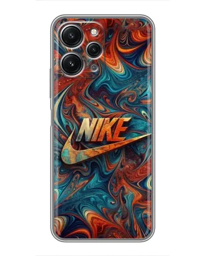 Чехол для Xiaomi Redmi 12 (5G) с картинкой «Nike в абстракции» Чехол для Xiaomi Redmi 12 (5G) с картинкой «Nike в абстракции»