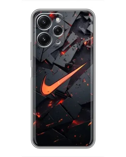 Чехол для Xiaomi Redmi 12 (5G) с картинкой «Nike — эффект разломов» Чехол для Xiaomi Redmi 12 (5G) с картинкой «Nike — эффект разломов»
