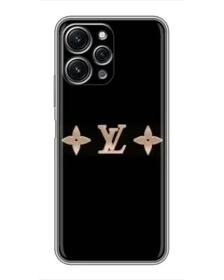 Чехол для Xiaomi Redmi 12 (5G) с картинкой «Louis Vuitton — минимализм»