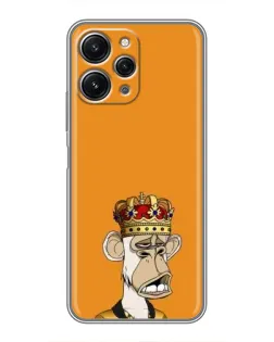 Чехол для Xiaomi Redmi 12 (5G) с картинкой «Золотая обезьяна Bored Ape» Чехол для Xiaomi Redmi 12 (5G) с картинкой «Золотая обезьяна Bored Ape»