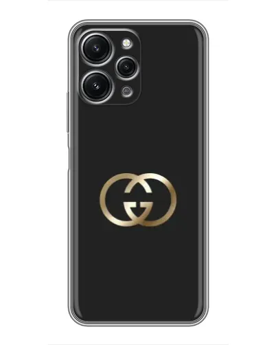 Чехол для Xiaomi Redmi 12 (5G) с картинкой «Минимализм Gucci»