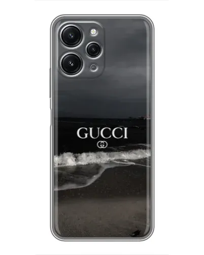 Чехол для Xiaomi Redmi 12 (5G) с картинкой «Gucci — морской прибой»