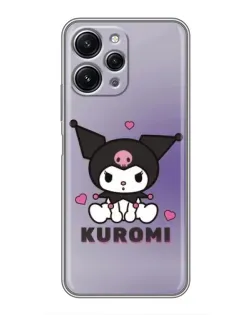 Чехол для Xiaomi Redmi 12 (5G) с картинкой «Kuromi — фиолетовый арт» Чехол для Xiaomi Redmi 12 (5G) с картинкой «Kuromi — фиолетовый арт»