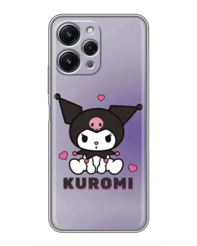Чехол для Xiaomi Redmi 12 (5G) с картинкой «Kuromi — фиолетовый арт» Чехол для Xiaomi Redmi 12 (5G) с картинкой «Kuromi — фиолетовый арт»