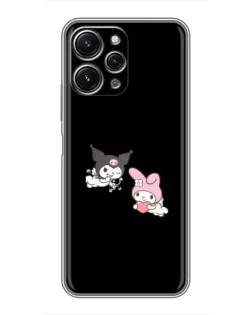 Чехол для Xiaomi Redmi 12 (5G) с картинкой «My Melody и Kuromi» Чехол для Xiaomi Redmi 12 (5G) с картинкой «My Melody и Kuromi»