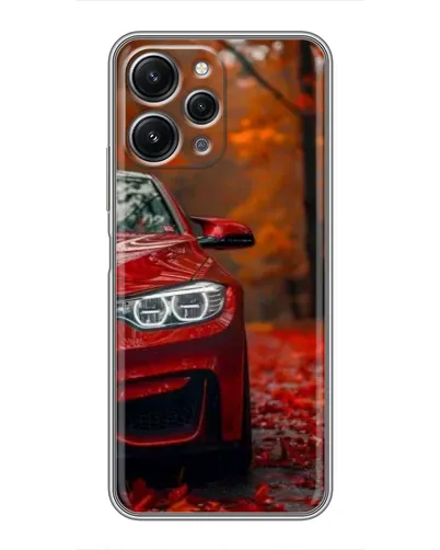 Чехол для Xiaomi Redmi 12 (5G) с картинкой «Осенняя BMW M4»