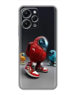 Чехол для Xiaomi Redmi 12 (5G) с картинкой «Among Us — 3D стиль» Чехол для Xiaomi Redmi 12 (5G) с картинкой «Among Us — 3D стиль»