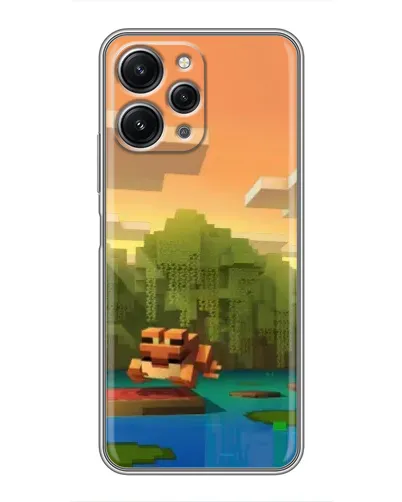 Чехол для Xiaomi Redmi 12 (5G) с картинкой «Майнкрафт закат солнца» Чехол для Xiaomi Redmi 12 (5G) с картинкой «Майнкрафт закат солнца»