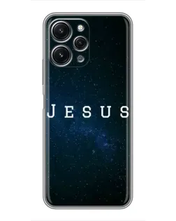 Чехол для Xiaomi Redmi 12 (5G) с картинкой «Звездное небо Jesus»