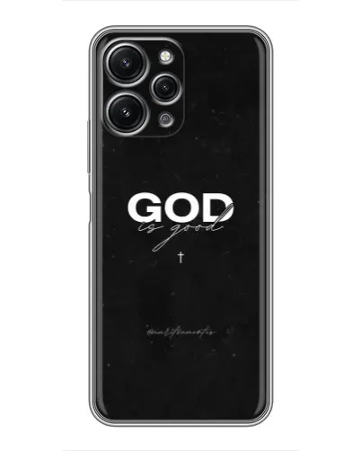 Чехол для Xiaomi Redmi 12 (5G) с картинкой «GOD — Бог над всем» Чехол для Xiaomi Redmi 12 (5G) с картинкой «GOD — Бог над всем»