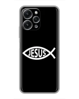 Чехол для Xiaomi Redmi 12 (5G) с картинкой «Классический Jesus»