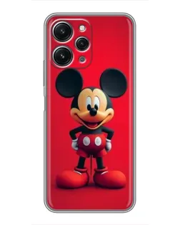 Чехол для Xiaomi Redmi 12 (5G) с картинкой «Mickey в полный рост»