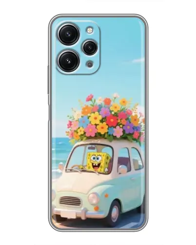 Чехол для Xiaomi Redmi 12 (5G) с картинкой «Автомобильное путешествие»