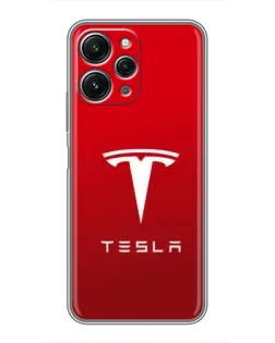 Чехол для Xiaomi Redmi 12 (5G) с картинкой «Tesla Red Classic» Чехол для Xiaomi Redmi 12 (5G) с картинкой «Tesla Red Classic»