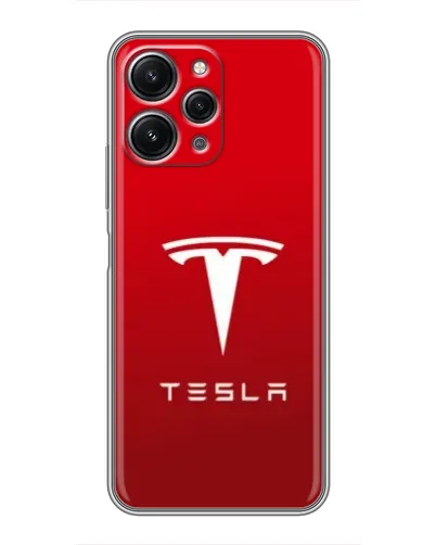 Чехол для Xiaomi Redmi 12 (5G) с картинкой «Tesla Red Classic» Чехол для Xiaomi Redmi 12 (5G) с картинкой «Tesla Red Classic»