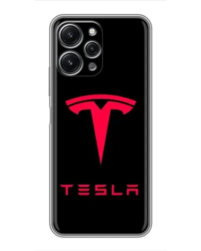 Чехол для Xiaomi Redmi 12 (5G) с картинкой «Tesla Red Logo» Чехол для Xiaomi Redmi 12 (5G) с картинкой «Tesla Red Logo»