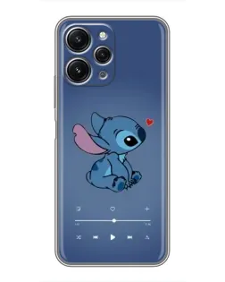 Чехол для Xiaomi Redmi 12 (5G) с картинкой «Музыкальный Stitch»