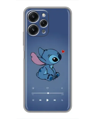 Чехол для Xiaomi Redmi 12 (5G) с картинкой «Музыкальный Stitch»
