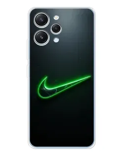 Чехол для Xiaomi Redmi 12 с картинкой «Неоновый контур Nike» Чехол для Xiaomi Redmi 12 с картинкой «Неоновый контур Nike»