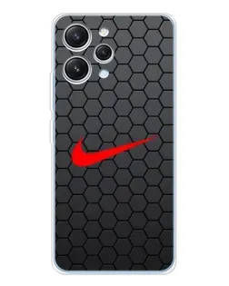 Чехол для Xiaomi Redmi 12 с картинкой «Nike — карбоновая сетка» Чехол для Xiaomi Redmi 12 с картинкой «Nike — карбоновая сетка»