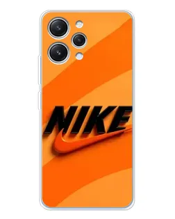 Чехол для Xiaomi Redmi 12 с картинкой «Оранжевый драйв Nike» Чехол для Xiaomi Redmi 12 с картинкой «Оранжевый драйв Nike»