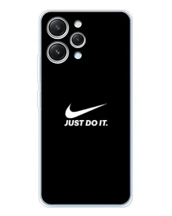 Чехол для Xiaomi Redmi 12 с картинкой «Минимализм от Nike» Чехол для Xiaomi Redmi 12 с картинкой «Минимализм от Nike»
