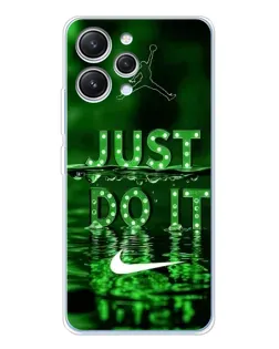 Чехол для Xiaomi Redmi 12 с картинкой «Зеленый неоновый Nike» Чехол для Xiaomi Redmi 12 с картинкой «Зеленый неоновый Nike»