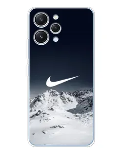 Чехол для Xiaomi Redmi 12 с картинкой «Nike — зимние горы» Чехол для Xiaomi Redmi 12 с картинкой «Nike — зимние горы»