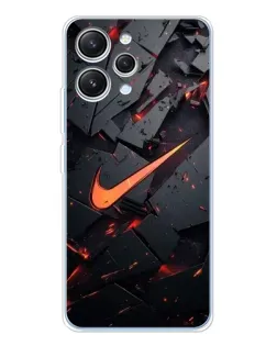 Чехол для Xiaomi Redmi 12 с картинкой «Nike — эффект разломов» Чехол для Xiaomi Redmi 12 с картинкой «Nike — эффект разломов»