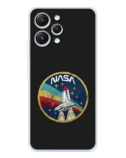 Чехол для Xiaomi Redmi 12 с картинкой «NASA — эмблема миссии» Чехол для Xiaomi Redmi 12 с картинкой «NASA — эмблема миссии»
