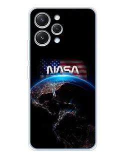Чехол для Xiaomi Redmi 12 с картинкой «Земля из космоса NASA» Чехол для Xiaomi Redmi 12 с картинкой «Земля из космоса NASA»
