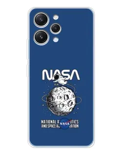 Чехол для Xiaomi Redmi 12 с картинкой «NASA — лунная миссия» Чехол для Xiaomi Redmi 12 с картинкой «NASA — лунная миссия»