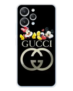 Чехол для Xiaomi Redmi 12 с картинкой «Gucci — герои Disney» Чехол для Xiaomi Redmi 12 с картинкой «Gucci — герои Disney»