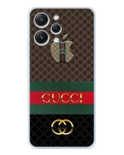 Чехол для Xiaomi Redmi 12 с картинкой «Gucci — брендированный десерт» Чехол для Xiaomi Redmi 12 с картинкой «Gucci — брендированный десерт»