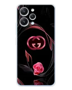 Чехол для Xiaomi Redmi 12 с картинкой «Gucci — неоновая роза» Чехол для Xiaomi Redmi 12 с картинкой «Gucci — неоновая роза»
