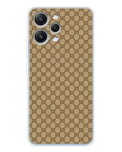 Чехол для Xiaomi Redmi 12 с картинкой «Gucci — классический беж» Чехол для Xiaomi Redmi 12 с картинкой «Gucci — классический беж»