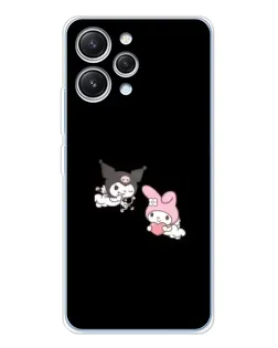 Чехол для Xiaomi Redmi 12 с картинкой «My Melody и Kuromi» Чехол для Xiaomi Redmi 12 с картинкой «My Melody и Kuromi»