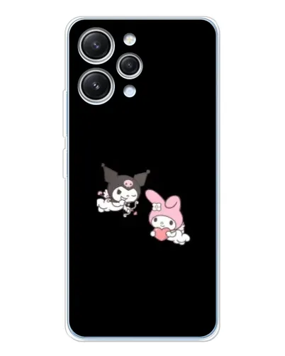 Чехол для Xiaomi Redmi 12 с картинкой «My Melody и Kuromi» Чехол для Xiaomi Redmi 12 с картинкой «My Melody и Kuromi»