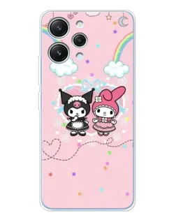 Чехол для Xiaomi Redmi 12 с картинкой «My Melody и Kuromi» Чехол для Xiaomi Redmi 12 с картинкой «My Melody и Kuromi»