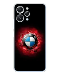 Чехол для Xiaomi Redmi 12 с картинкой «Логотип BMW — вспышка» Чехол для Xiaomi Redmi 12 с картинкой «Логотип BMW — вспышка»