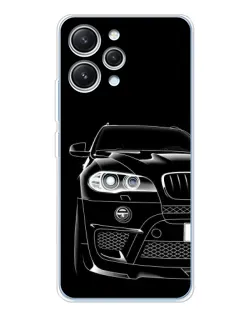 Чехол для Xiaomi Redmi 12 с картинкой «Темный силуэт BMW» Чехол для Xiaomi Redmi 12 с картинкой «Темный силуэт BMW»