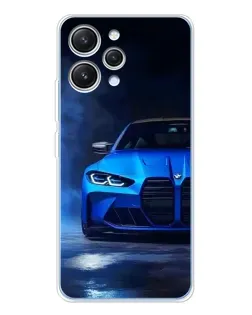 Чехол для Xiaomi Redmi 12 с картинкой «Голубая BMW M4» Чехол для Xiaomi Redmi 12 с картинкой «Голубая BMW M4»