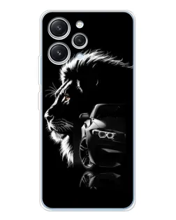 Чехол для Xiaomi Redmi 12 с картинкой «BMW и лев» Чехол для Xiaomi Redmi 12 с картинкой «BMW и лев»