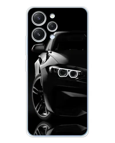 Чехол для Xiaomi Redmi 12 с картинкой «Черная BMW — профиль» Чехол для Xiaomi Redmi 12 с картинкой «Черная BMW — профиль»
