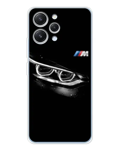 Чехол для Xiaomi Redmi 12 с картинкой «BMW — взгляд тигра» Чехол для Xiaomi Redmi 12 с картинкой «BMW — взгляд тигра»